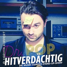 Dr. Pop - Hitverdächtig – Die Musik-Comedy-Stand-up-Show! 13.09.2026 Bürgerhaus Kinderhaus