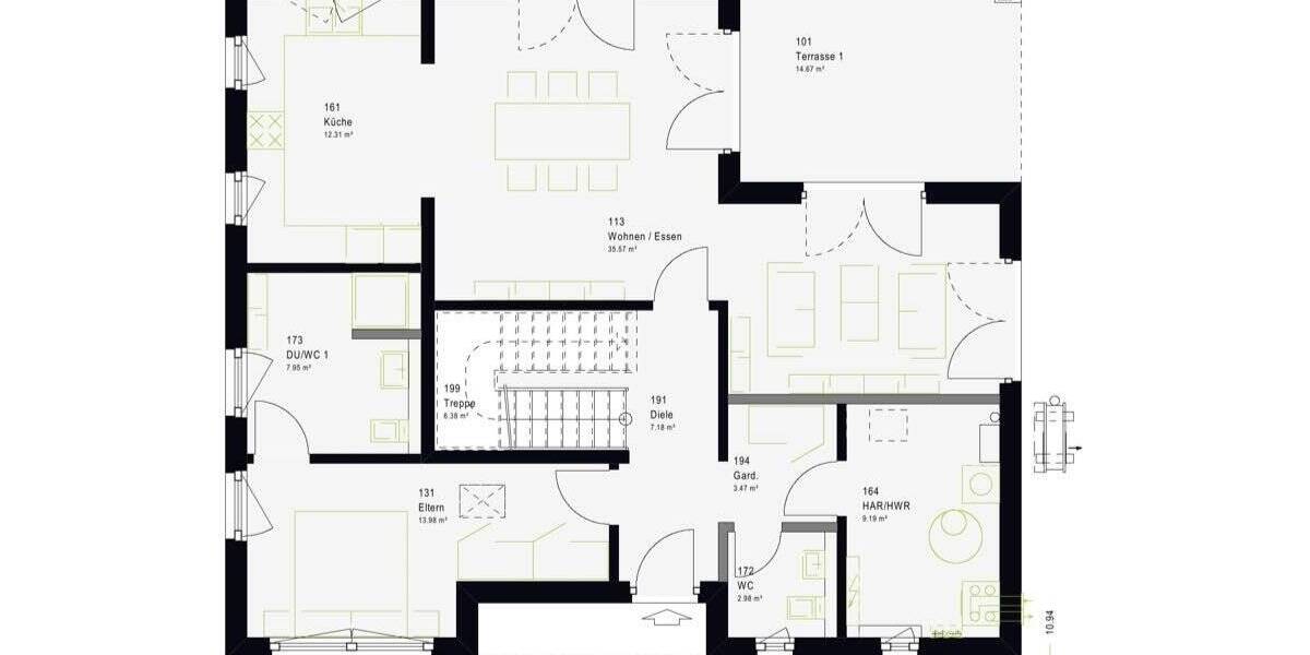 Einfamilienhaus Delbrück - 5 Zimmer, 170 m&sup2;, 496.000&euro; | Angebot:26684752