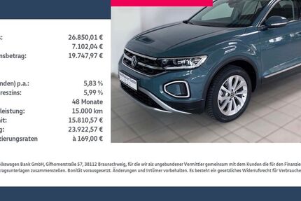 VW T-Roc 22.000 km 26.850 &euro; Rietberg 33397