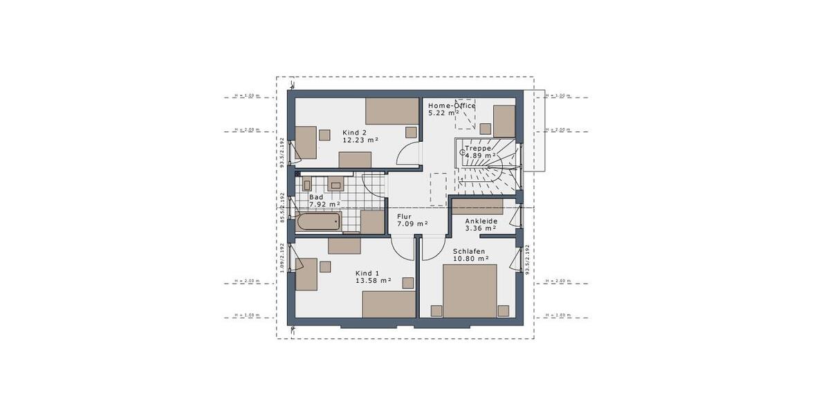Einfamilienhaus Lemgo - 4 Zimmer, 131 m&sup2;, 1.700&euro; | Angebot:24980616