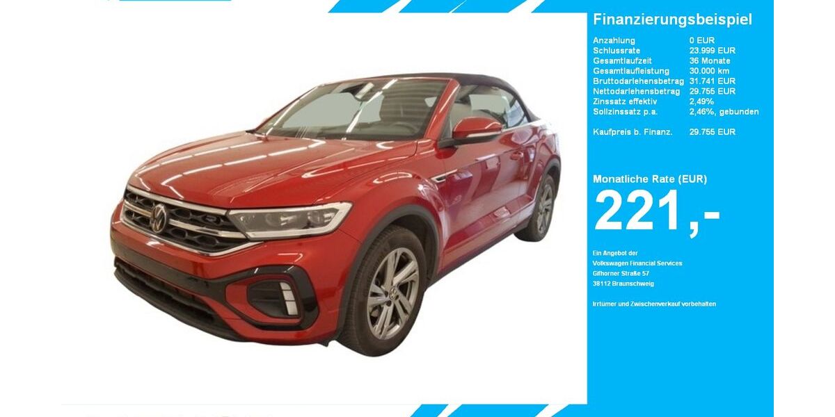 VW T-Roc 6.438 km 29.755 &euro; Gütersloh 33334