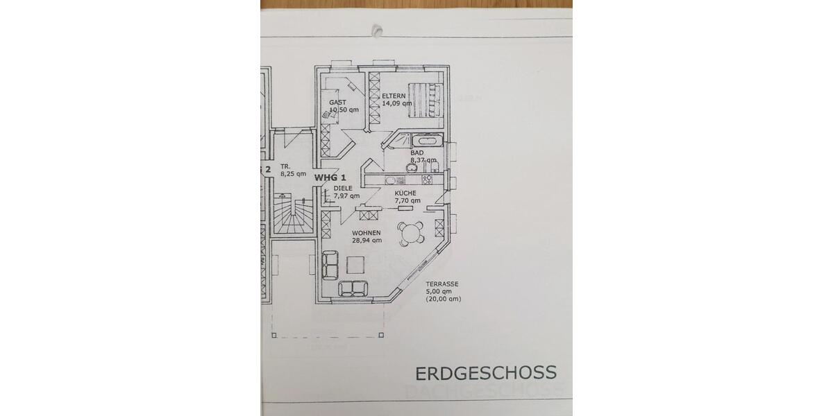 Erdgeschoßwohnung Bielefeld Sennestadt - 3 Zimmer, 84 m&sup2;, 285.000&euro; | Angebot:25825181